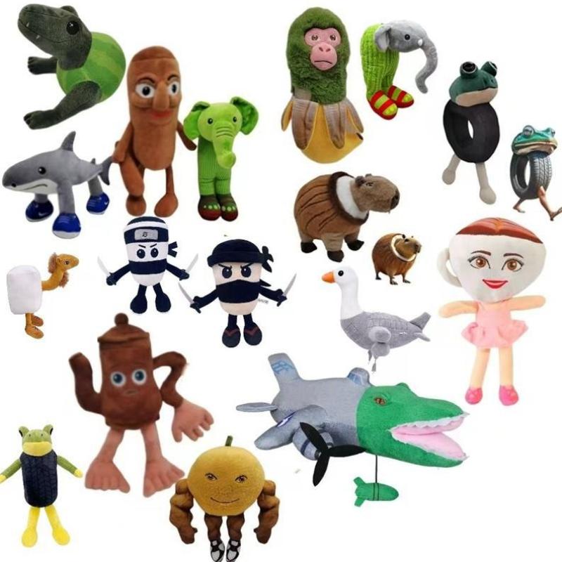 Hot Popular Classic of Mountains and Seas Funny Plush Toy Doll Cartoon Creative Peripheral Stuffed Animals Soft Doll Toy Gifts