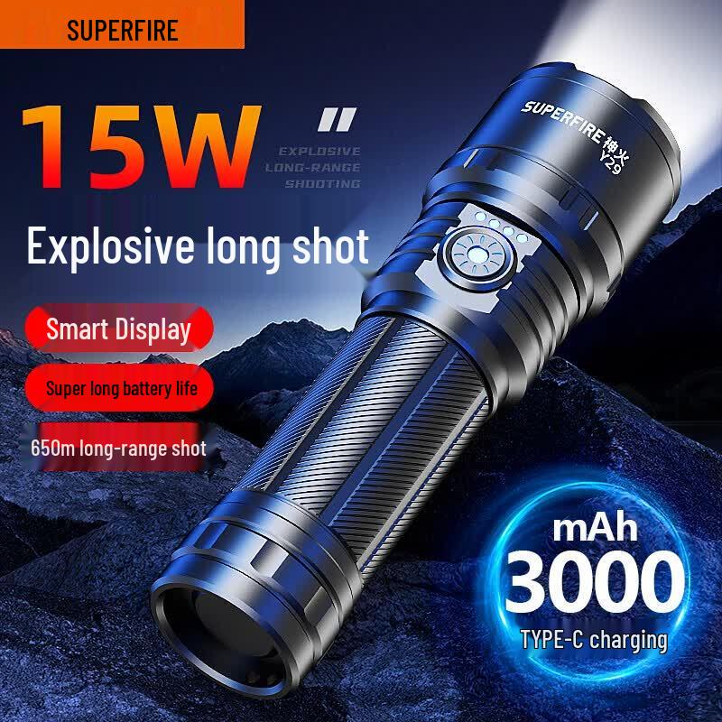 SupFire Y29 LED Zoom Flashlight