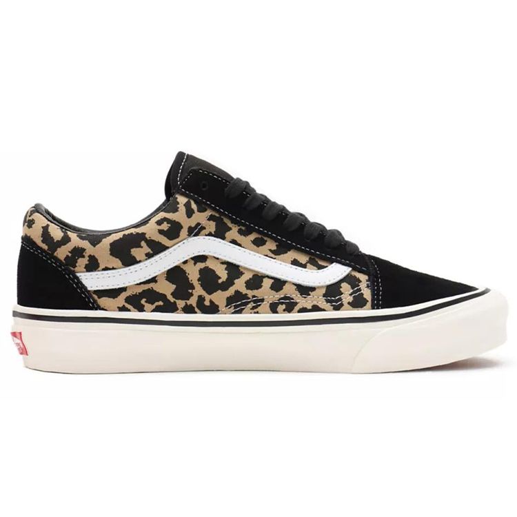 Vans Old Skool 36 DX Anaheim Factory Unisex Black Tan Leopard VN0A54F39GI