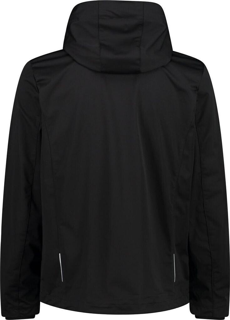 Куртка CMP Light Softshell Jacket с отстегивающимся капюшоном (39A5027) черная
