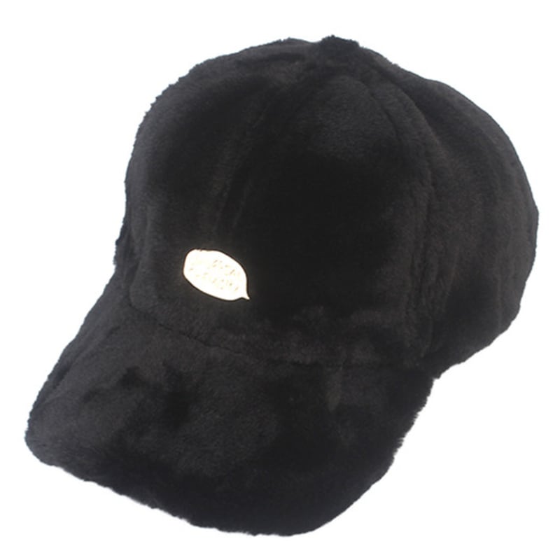 Universal Chemistry Bubble Black Fur Ballcap