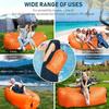 Lazy Inflatable Sofa Outdoor Portable Inflatable Couch Folding Camping Inflatable Sofa Outdoor Furniture Inflatable Lounger