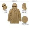 THE NORTH FACE Urban Exploration Waterproof And Wear resistant Windbreaker Jacket Men's Khaki NF0A81QW-PLX