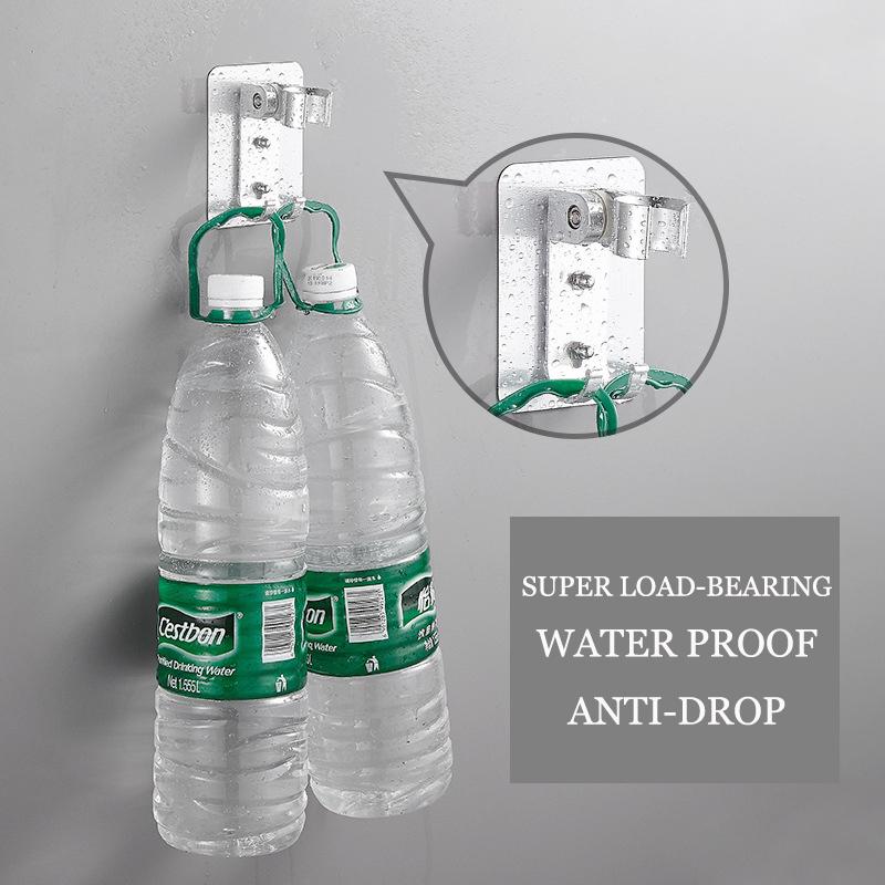 Регулируемый кронштейн для душевой лейки, настенный держатель для ванны, без перфорации, суперклей