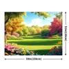 1 piece spring landscape photography background spring landscape backdrop made of polyester