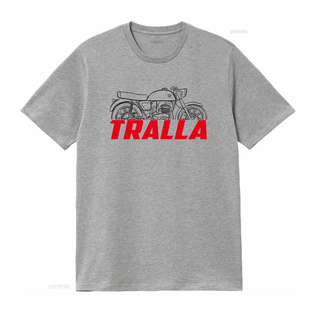 Retro Motorcycle Bultaco Tralla 101 102 1959 1971 Vintage Style T Shirt For Enthusiasts Vintage Washed Graphic Streetwear