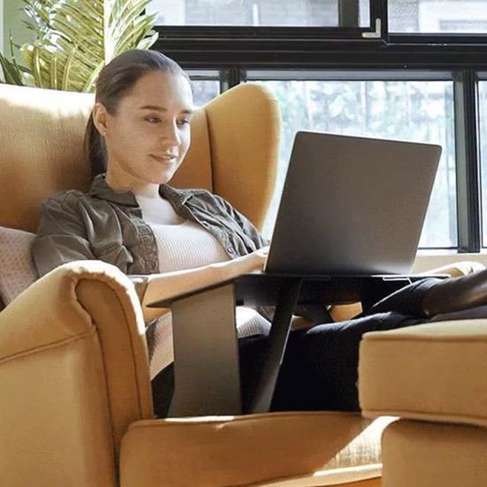 Подставка для ноутбука Компактная складная подставка для компьютера Регулируемая маленькая подставка для ноутбука для домашней спальни