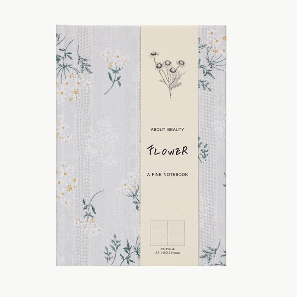 Компактный блокнот A5 в тканевой обложке, вышитый блокнот, очаровательный студенческий дневник, студент