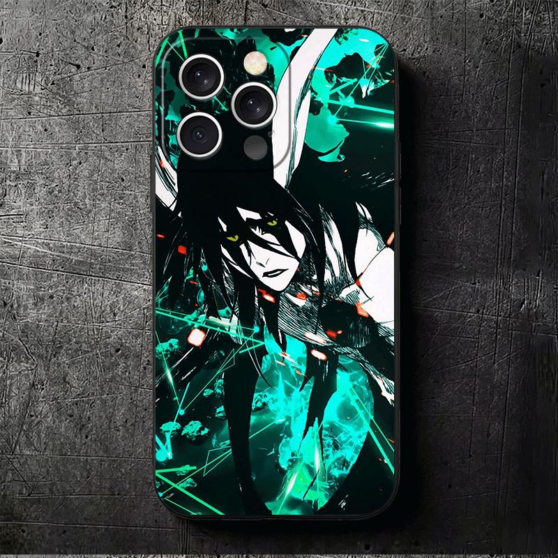 Чехол для телефона Bleach Улькиорра Сифер 4 Мягкий для iPhone 16 16E 17 Air 15 Pro Max 14 Plus 13 Mini 11 12 7 Черный Чехол Задняя Панель