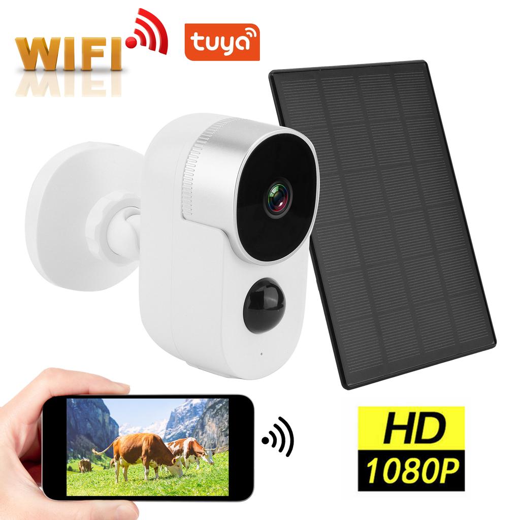 WIFI Camera Motion Detection Solar for TUYA Low Power 2?Way Radio IP65 Waterproof