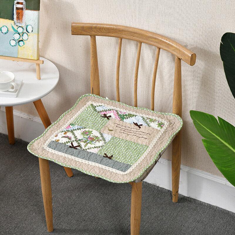 Подушка для стула с завязками, подушка для стула, фермерский дом, цветочное кухонное обеденное сиденье G