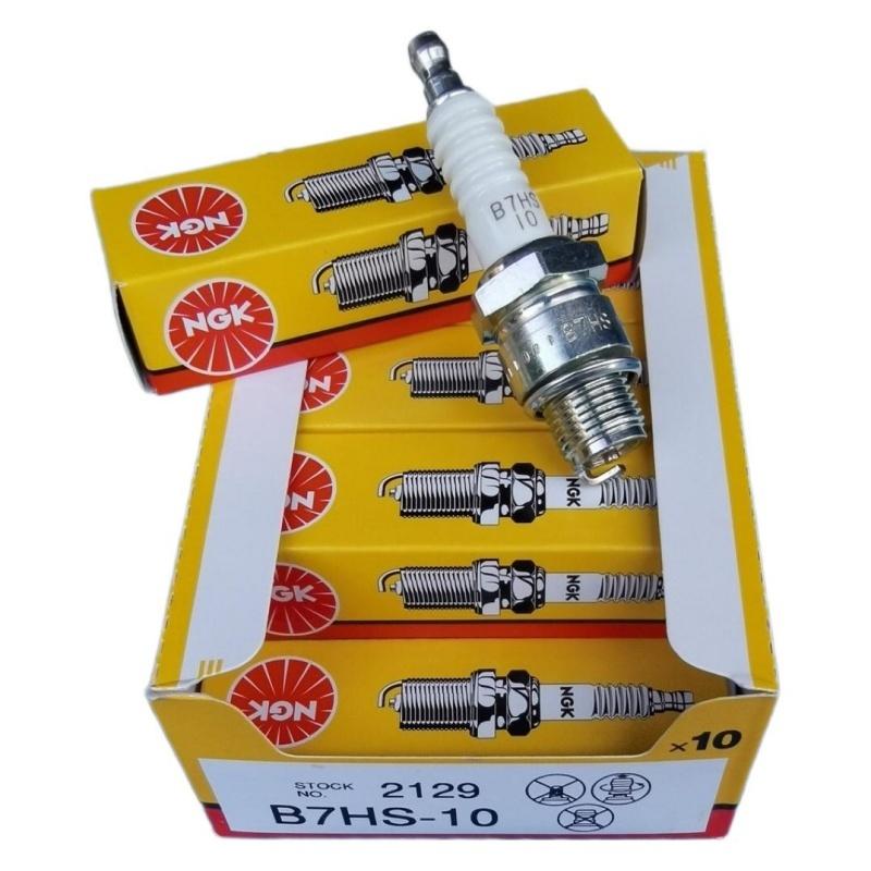 1 шт. Оригинальные свечи зажигания 2129/B7HS-10, подходящие для подвесных лодочных моторов YAMAHA Yamaha двухтактных / четырехтактных
