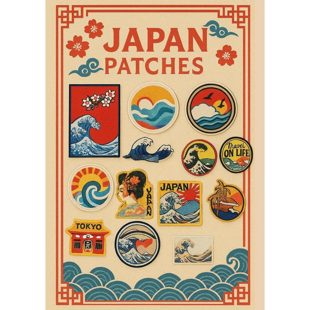 Yurixbox foreigner-friendly Japanese souvenirs applique adults