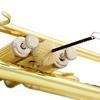 Trumpet Accessory Maintenance Cleaning Care Kit Including Trumpet Stand Valve Brush Flexible Snake Brush Mute Gloves
