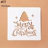 Stamp Album Decorative DIY Craft PaintingTemplate Scrapbooking Merry Christmas Layering Stencils