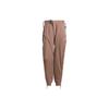 Originals X Hamcus Collaboration FW23 Casual Solid Color Cut Tapered Long Knit Sports Pants Unisex Pants Brown IX4339