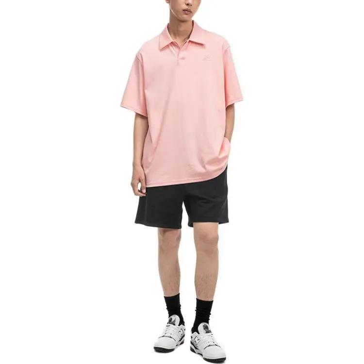 New Balance Nice Rice New Balance Nice Rice Polo Shirt Men's Pink (Unisex) Polo Shirts 5FD27041 PK