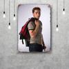 shia labeouf Vintage Tin Sign Home Decor Wall Decor Art Wall Mural Room Decoration Decor Retro Metal Sign Plate Bar Posters