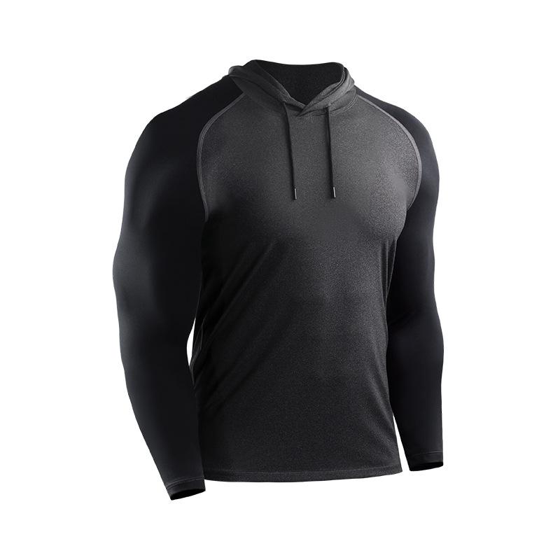 Мужская толстовка с капюшоном для бодибилдинга, спортивная одежда, тренировочная куртка для тренажерного зала, пуловер для фитнеса, спортивный спортивный костюм, мужская толстовка для бега