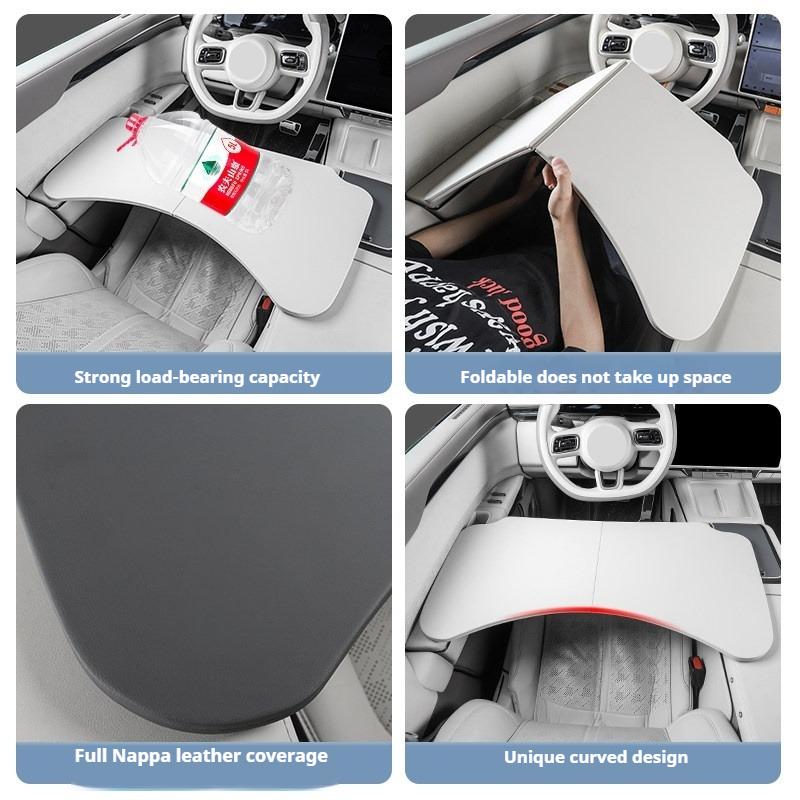 Car Foldable Table Boar for Zeekr 001 7X 9X Car Multifunctional Office Dining Desk Front Rear Seat Table Interior Accessories