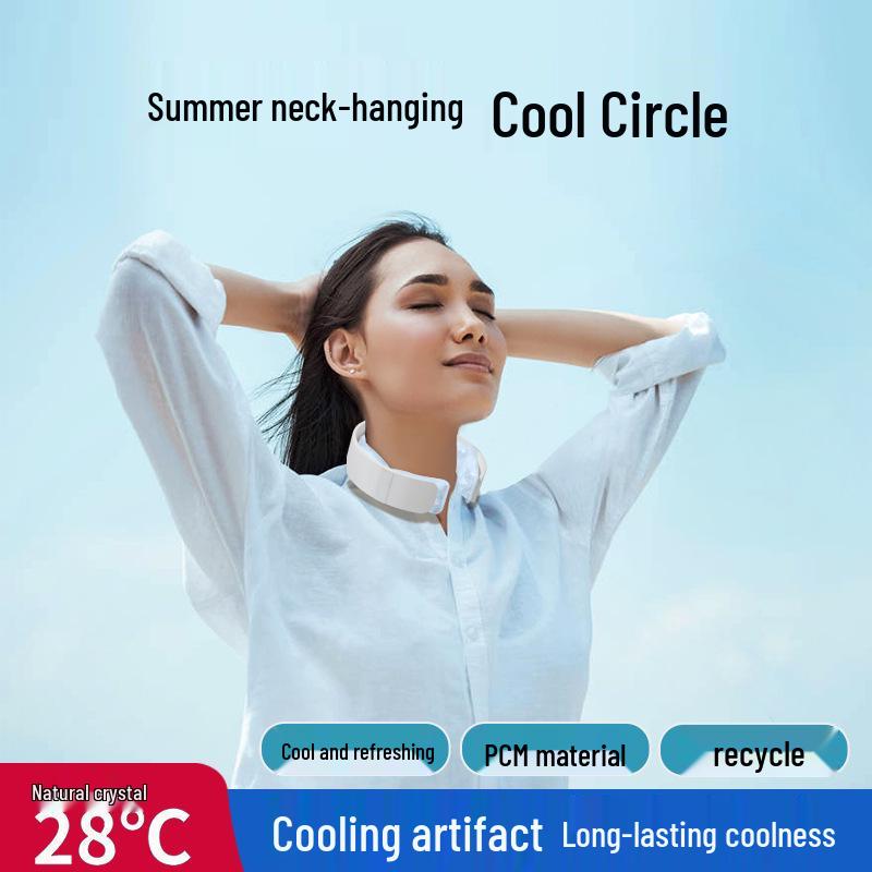 Cross-Border Cooling Neck Pillow: Summer Heat Relief with Ice Pack - Hot Seller