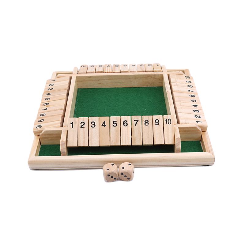 "Digital 2 People" Funny Puzzle Game Shut The Box Board Set Number Education Toys For Childern