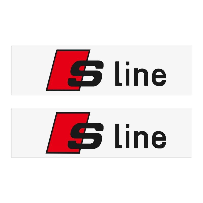 2026 Hot For tt Sline RS A3 A4 B8 8P 8V B6 A5 A6 C7 Q5 B9 B7 C6 A1 Q7 Q3 TT Car Body Window Trunk Decoration Stickers Auto Accessories