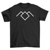 Black Lodge TP - Men's Funny Mountain Triangle T-shirt with a Mysterious Twist!