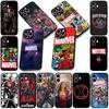 Комиксы Marvel Черная Вдова Чехол для телефона для Xiaomi Redmi Note 13 14 ProPlus A4 A3 Pro Plus 13C Pro+ Note13 Note14 Мягкий чехол