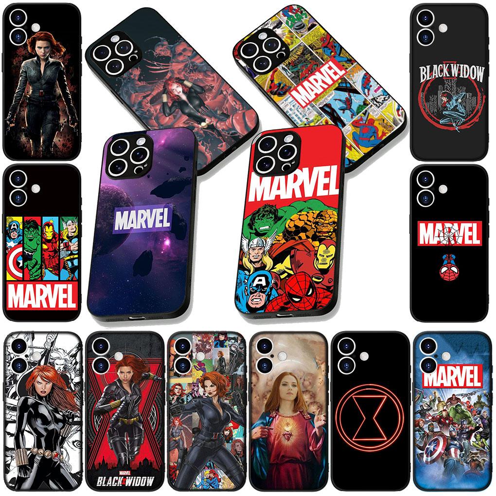 Чехол для телефона Marvel Черная Вдова Comics для Huawei P30 P20 Mate 10 20 Lite Pro Y7 Y8S Y9A Y9 Prime P Smart 2019 Мягкий чехол