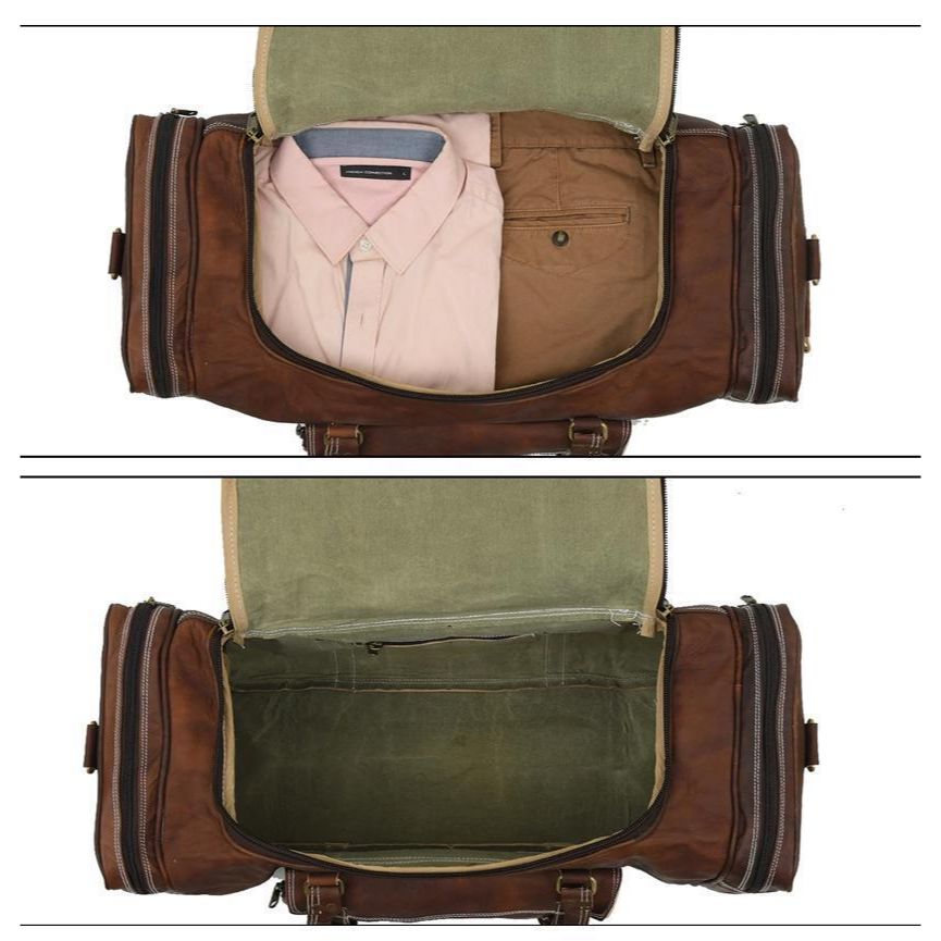 Кожаная спортивная сумка Кожаная дорожная сумка для багажа Сумка для выходного дня, семейная праздничная сумка