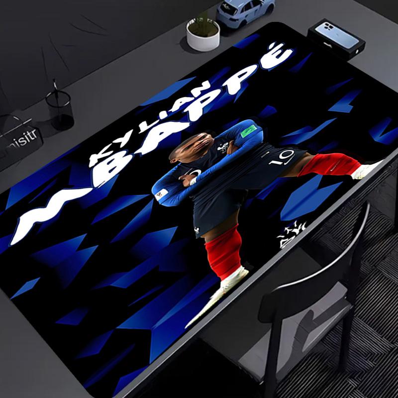 Kylian Mbappé Mouse Pad - Non-Slip Rubber Base, Smooth Surface for Work,Gaming,Office,And Home Use, Desk Mouse Pad