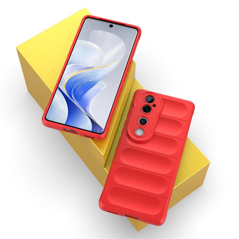 Для чехла Vivo V40 Pro Для чехла Vivo V40 V40 Pro Бампер Противоскользящий ТПУ Ударопрочный Силиконовый Защитный Чехол для Телефона Vivo V40 Pro