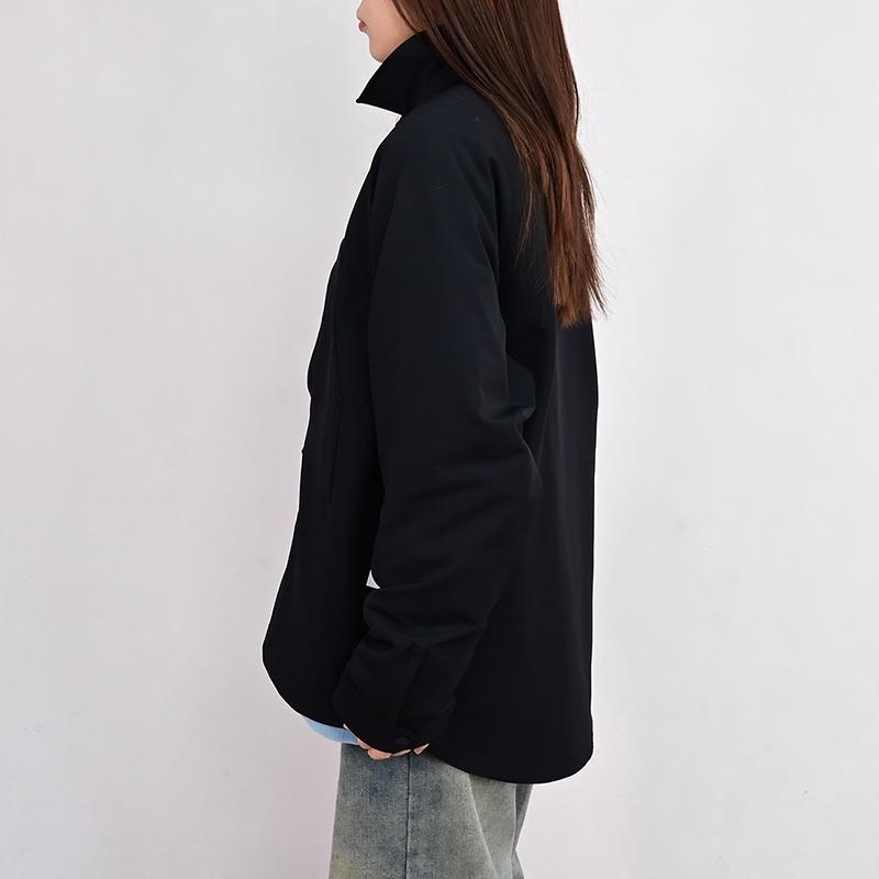 Vans Куртка с рукавами реглан, модная однотонная универсальная куртка с длинным рукавом, мужские куртки, черная VN000GNQBLK