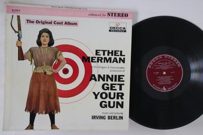 Виниловая пластинка ETHEL MERMAN, RAY MIDDLETON - Annie Get Your Gun DL79018 DECCA США Саундтреки и мюзиклы Б/у
