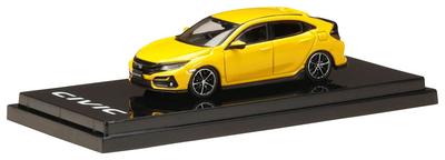 HJ64 Honda Civic Хэтчбек 2020 Желтый Готовый продукт 1/64 (FK7) (Пользовательский цвет)