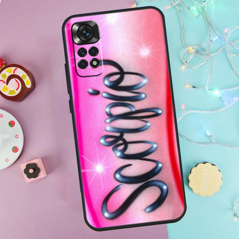 Чехол-Брелок со знаком зодиака Овен Лев Весы Рыбы Дева Водолей для Xiaomi Redmi Note 13 Pro 14 9 10 11 12 9S 10S 11S 12S Redmi 14C 10C 12C 13C