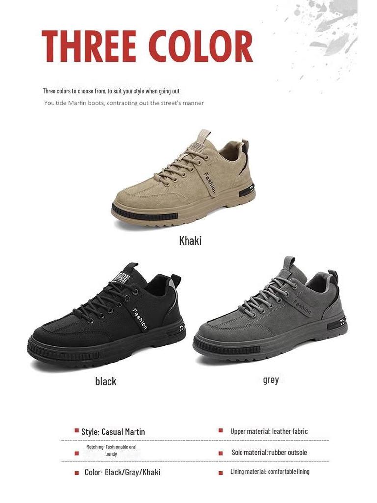 Мужская водонепроницаемая дышащая нескользящая рабочая обувь на лето: Универсальный, модный и долговечный для строительства, отдыха и альпинизма