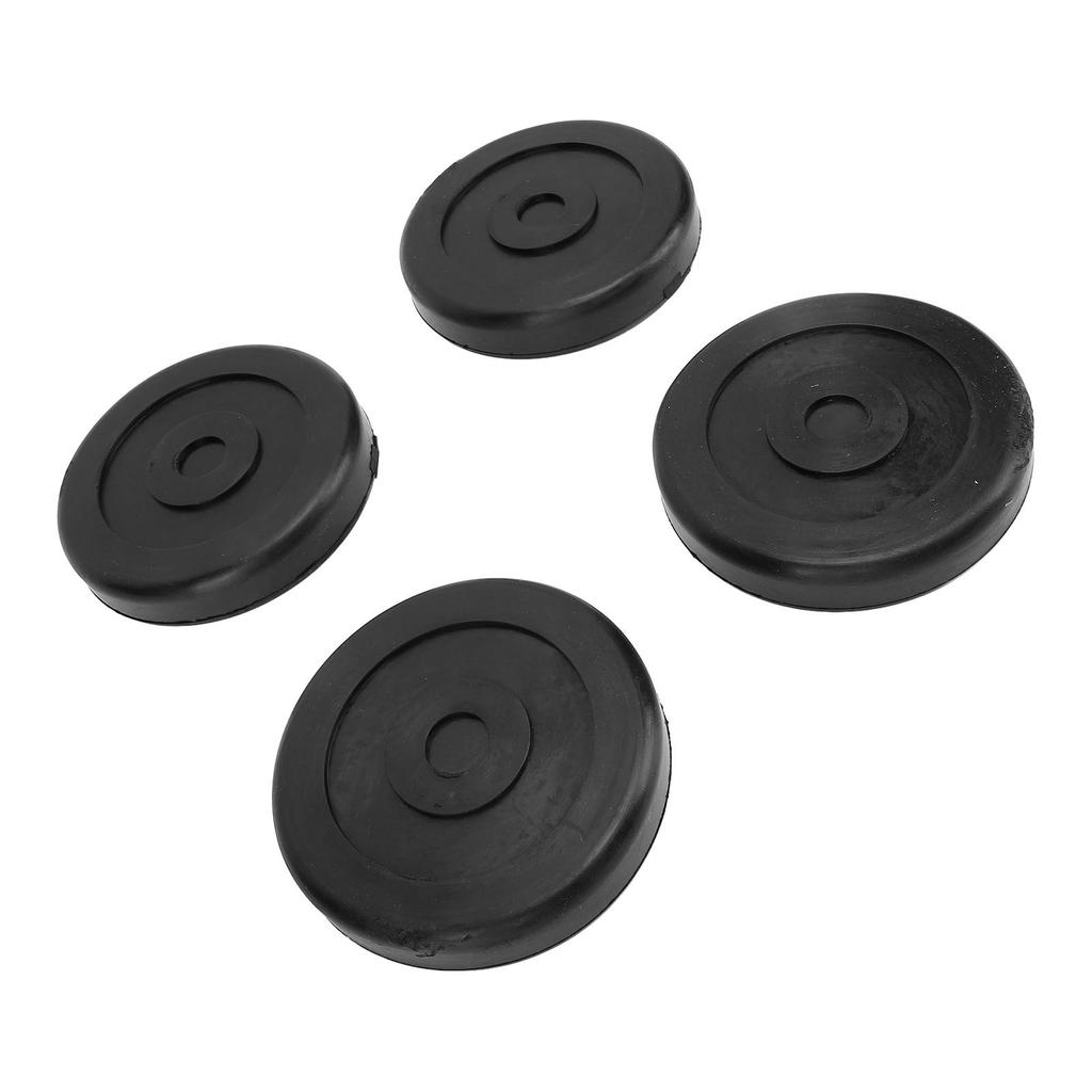 4 Pcs 5inch Round Rubber Arm Pads 5715017 Hoist Lift Arm Pads Rolling Bridge Jack Pads for DANNMAR Lift