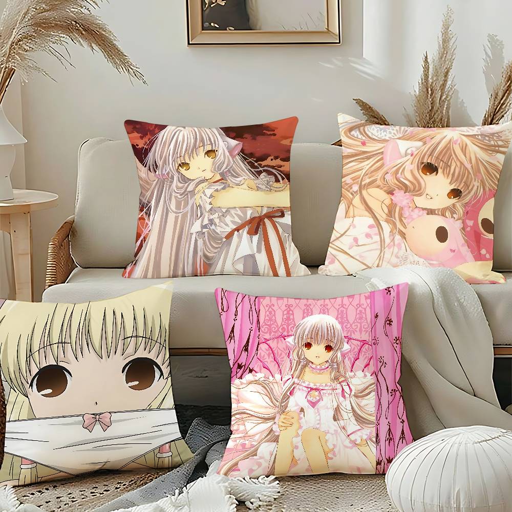 Милые Наволочки на Подушки Chobits Чехол на Подушку с Рисунком Подходит для Дивана Спальни Автомобиля