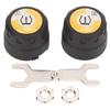 Bluetooth TPMS 2 External Sensor Tire Pressure Monitoring System Real Time Pressure Temperature