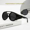 Men's Sunglasses Round UV400 Protective Glasses Vintage Retro Design Anti Glare Polarized Sunglasses