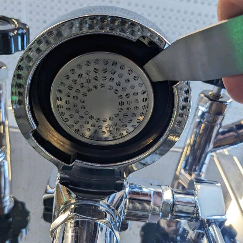 Инструмент для разборки корзины портафильтра Ручка эспрессо-машины из нержавеющей стали Инструмент для снятия фильтровой корзины Кофейные принадлежности для дома