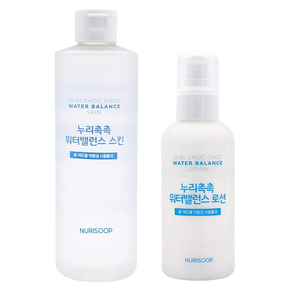 Nuri Forest Nuri Moist Water Balance Skin Большая емкость 320 мл + Лосьон 160 мл, 1 набор