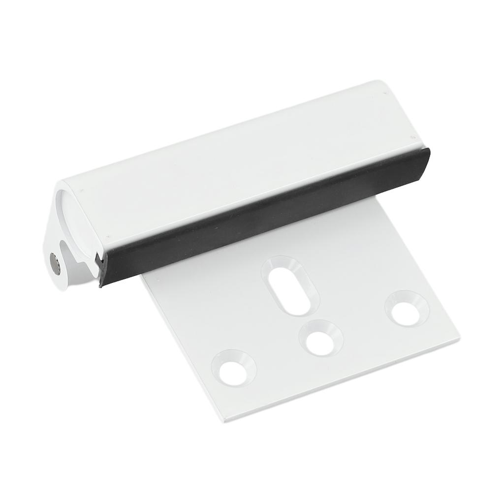 For Swing-in Doors Anti-theft Door Lock Door Reinforcement Lock White Spring-loaded Mechanism Child-safe Design