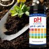 100x Набор тестеров почвы для измерения pH, влажности и освещенности. Полоски для тестирования кислотности почвы для сада, газона, растений.
