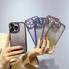Electroplated Bling Glitter Diamond Gradient Colorful Phone Case For iPhone 15 Pro Max 11 12 13 14 Pro Max Transparent Soft Silicone Cover