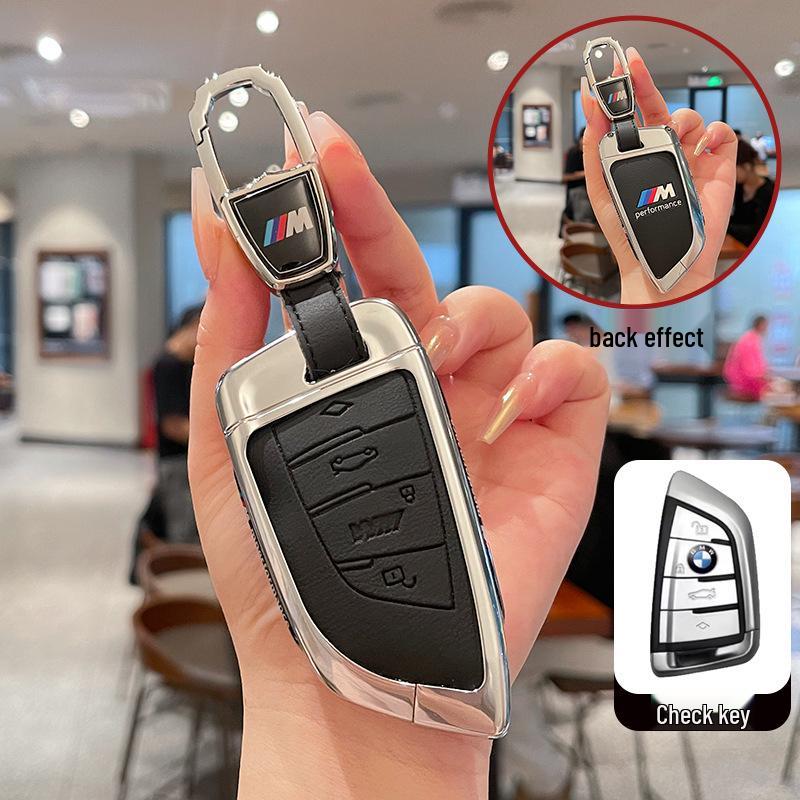 Чехол для ключа BMW для моделей 3, 5, 6 Серии и X1, X3, X5, X7 – Новый корпус с лезвием 530 и 320li с пряжкой ix3