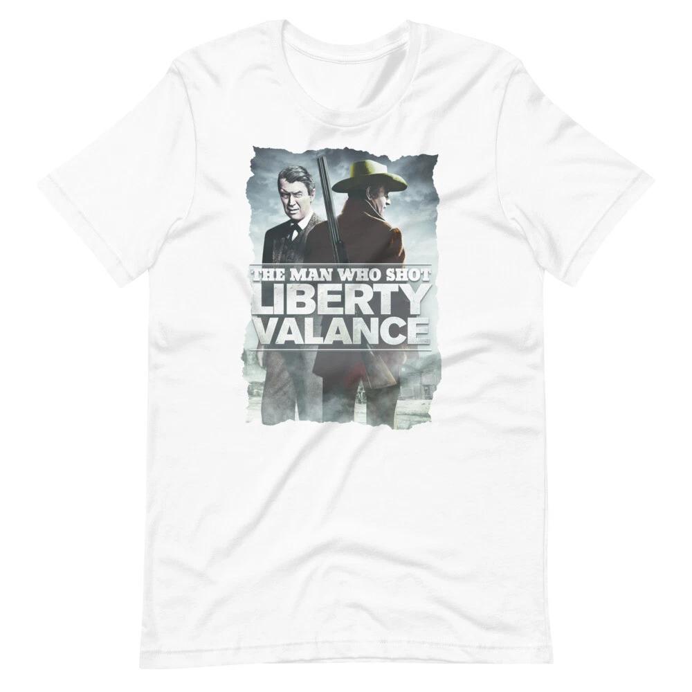 THE MAN WHO SHOT LIBERTY VALANCE White Tee Short-Sleeve Unisex T-Shirt