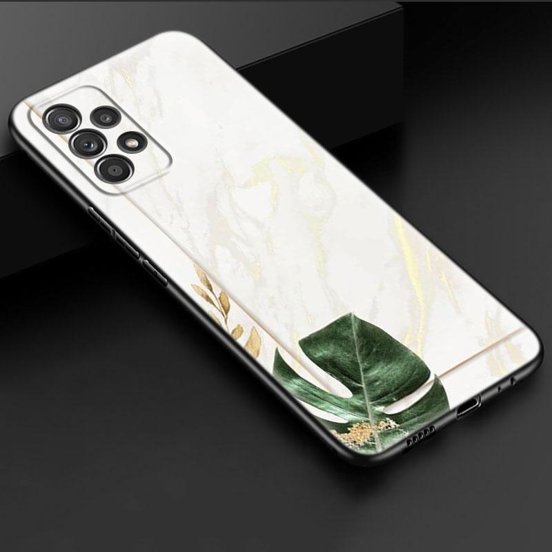 Чехол для телефона с цветочным листом для iPhone Samsung Galaxy Redmi Xiaomi Oppo OnePlus Note SA 7 8 9 10 11 12 13 14 20 21 22 23 53 54 Pro Max Plus Ultra TPU Soft